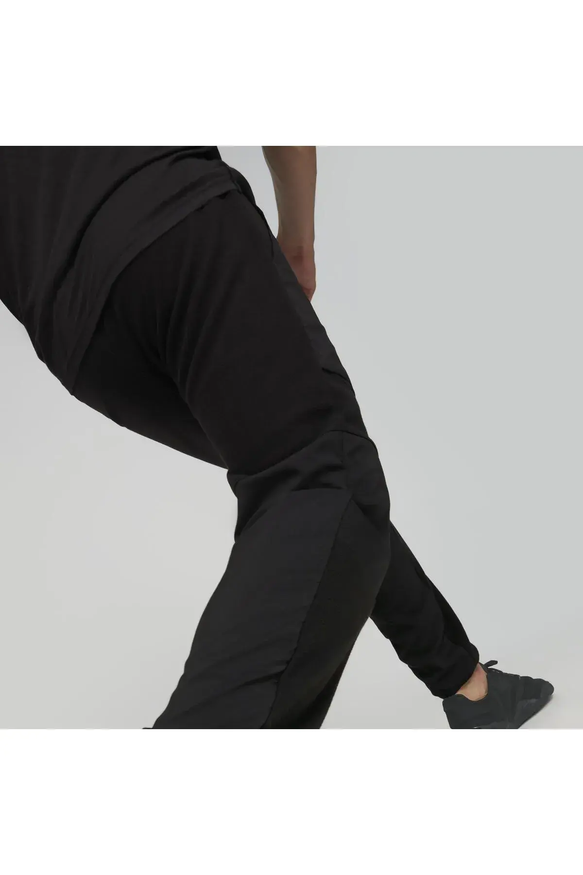 Puma Fit Hybrid Polar Fleece/Woven Pant Siyah Erkek Eşofman Altı