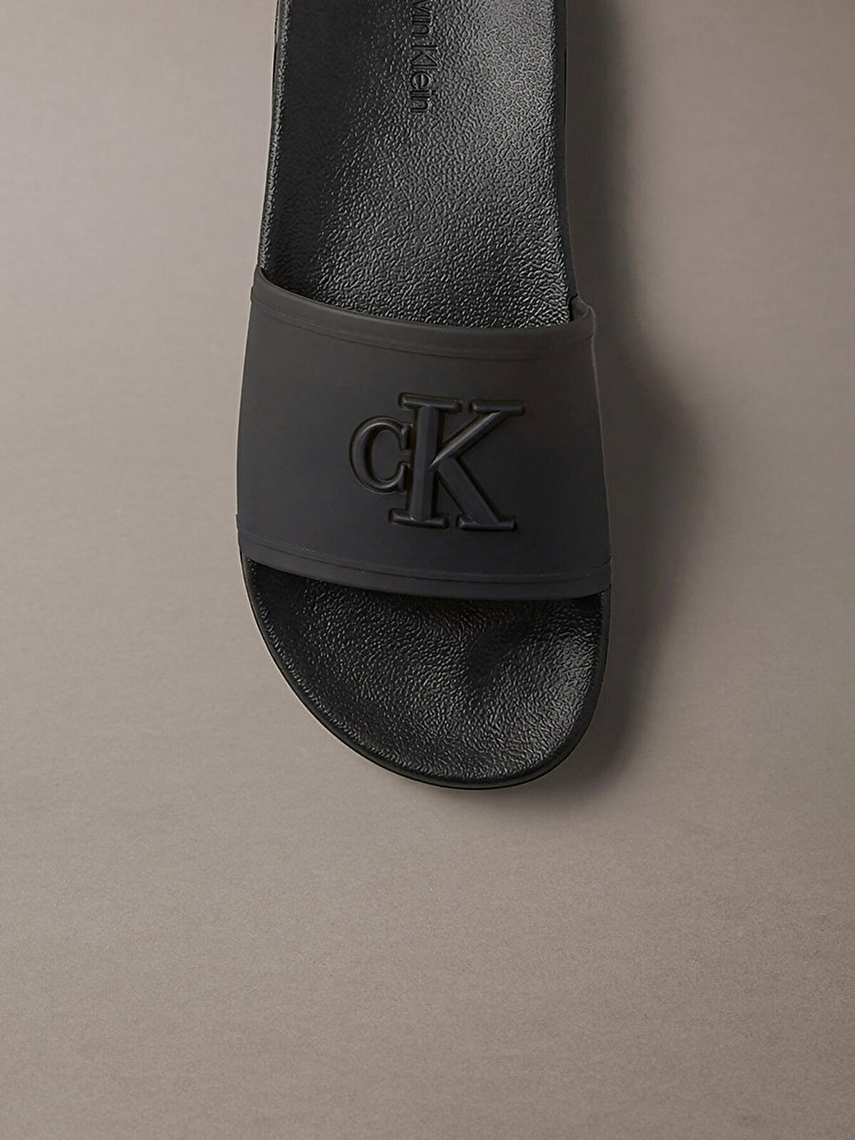 Calvin Klein ESS SLIDE TPU, 0GJ, 36 Kadın Siyah Terlik