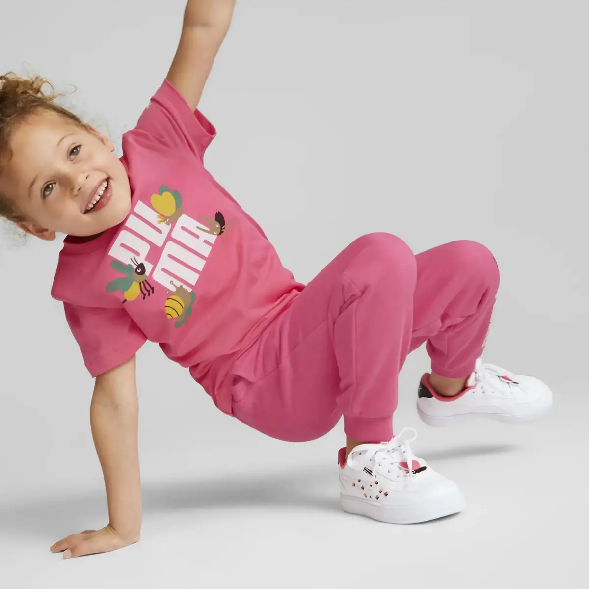 Puma Caven Small World Ps Beyaz Çocuk Çocuk Günlük Spor Ayakkabı