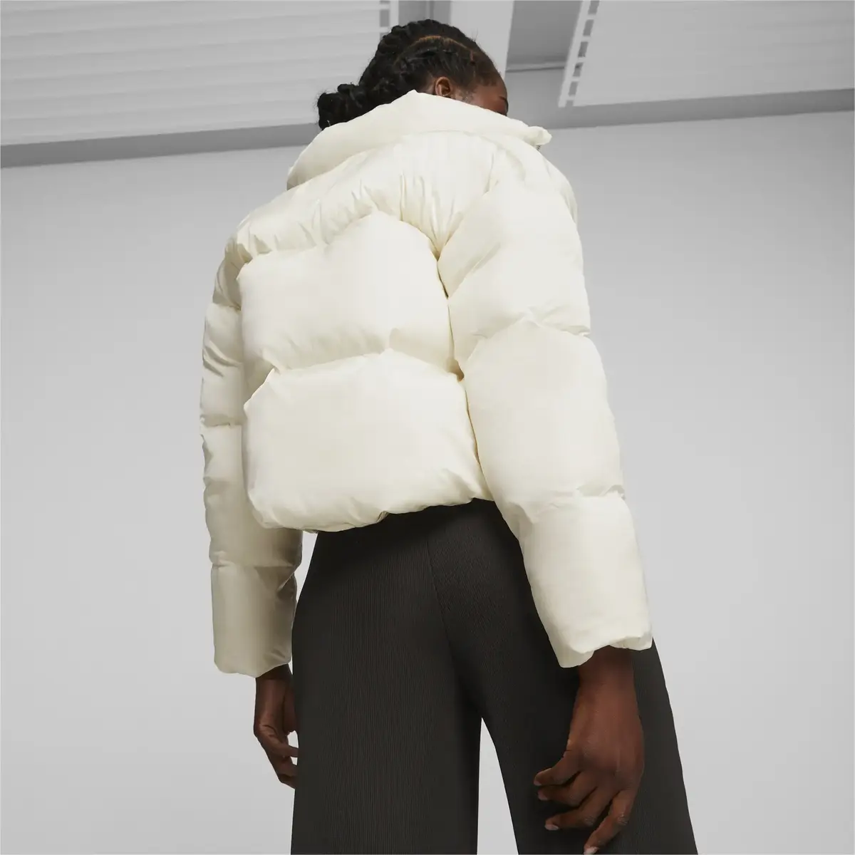 Puma Classics Oversized Puffer Beyaz Kadın Mont