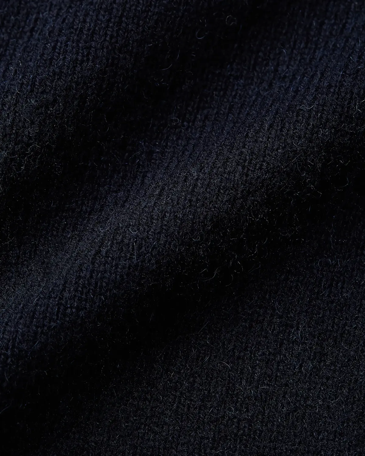 Tommy Hilfiger ALPACA RELAXED V-NK Kadın Siyah Kazak