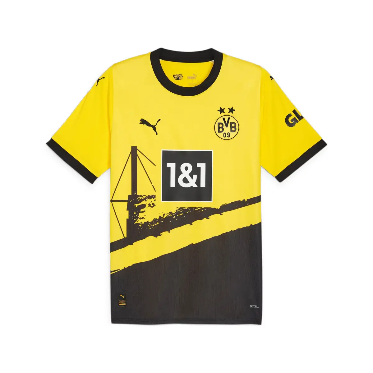 Puma BVB Home Jersey Sarı Erkek Takım Forması