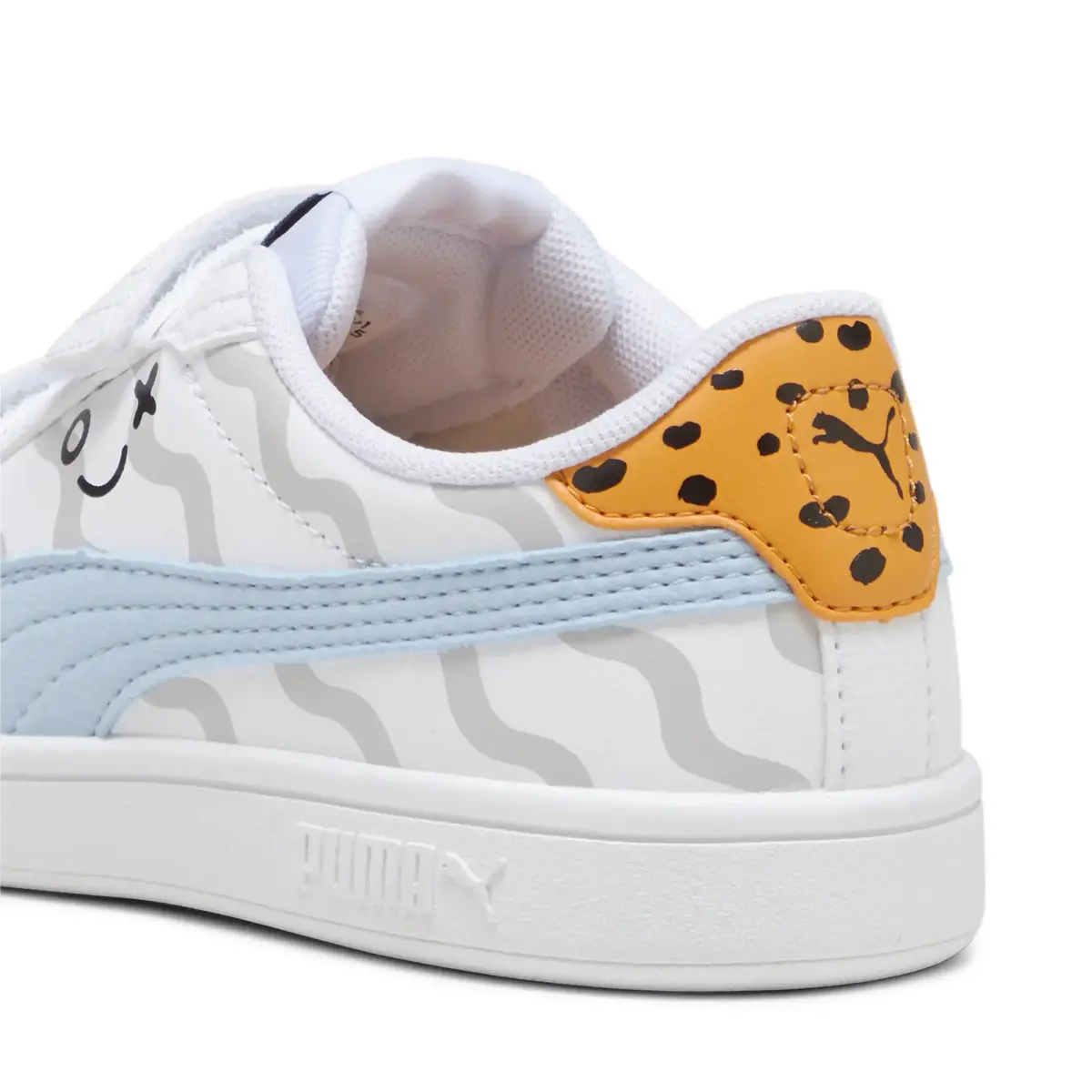 Puma Smash 3.0 L Mix mtch VPS Beyaz Çocuk Günlük Spor Ayakkabı