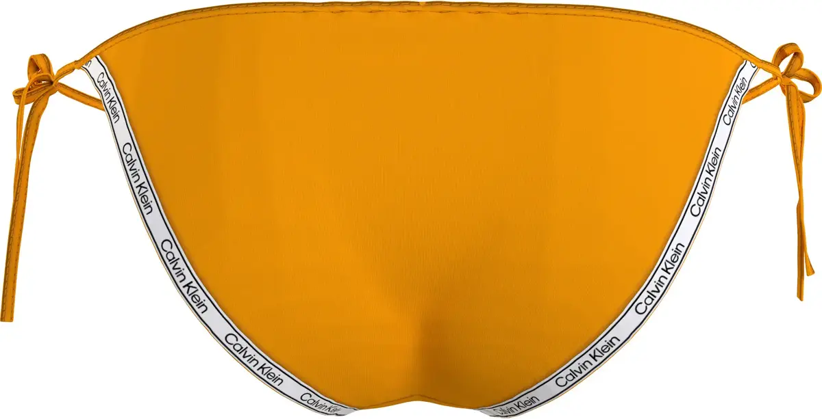 Calvin Klein STRING SIDE TIE BIKI Kadın Turuncu Bikini Altı