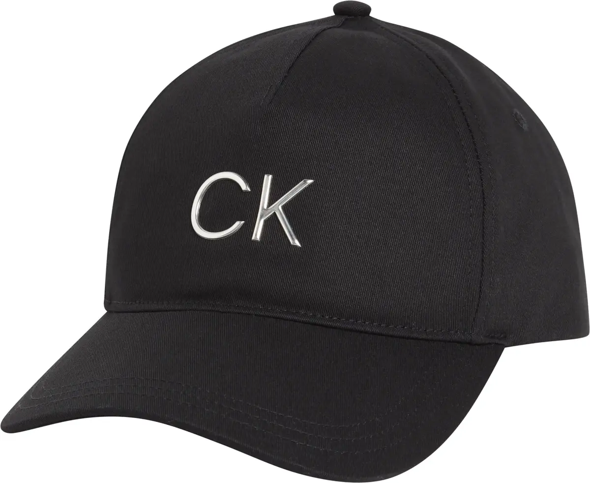 Calvin Klein RE-LOCK BB CAP Kadın Siyah Şapka
