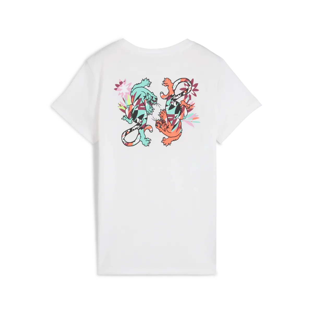PUMA GRAPHICS TRAIN CONCEPT TEE W Beyaz Kadın T-Shirt