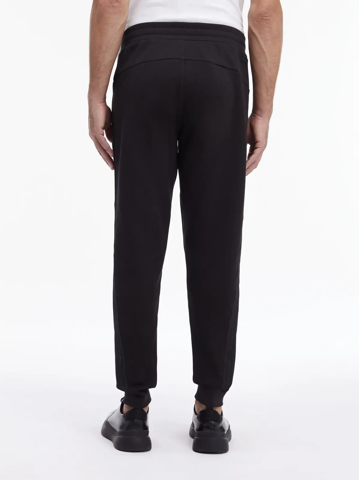 Calvin Klein LOGO TAPE COMFORT JO Erkek Siyah Eşofman Altı
