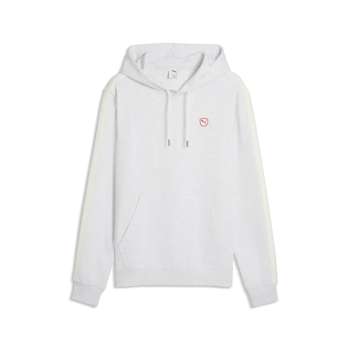 PUMA ESS ELEVATED Hoodie Beyaz Erkek Sweatshirt