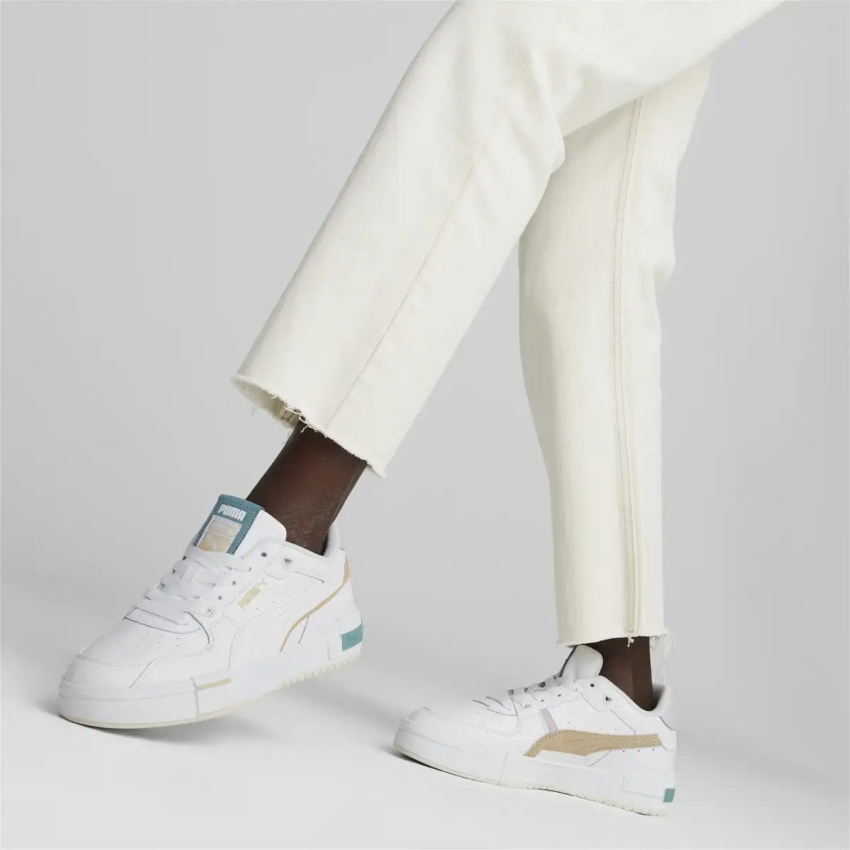 Puma CA Pro Glitch Pastel Beyaz Kadın Günlük Spor Ayakkabı