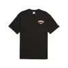 Puma TEAM FOR THE FANBASE Graphic Tee Siyah Erkek T-Shirt
