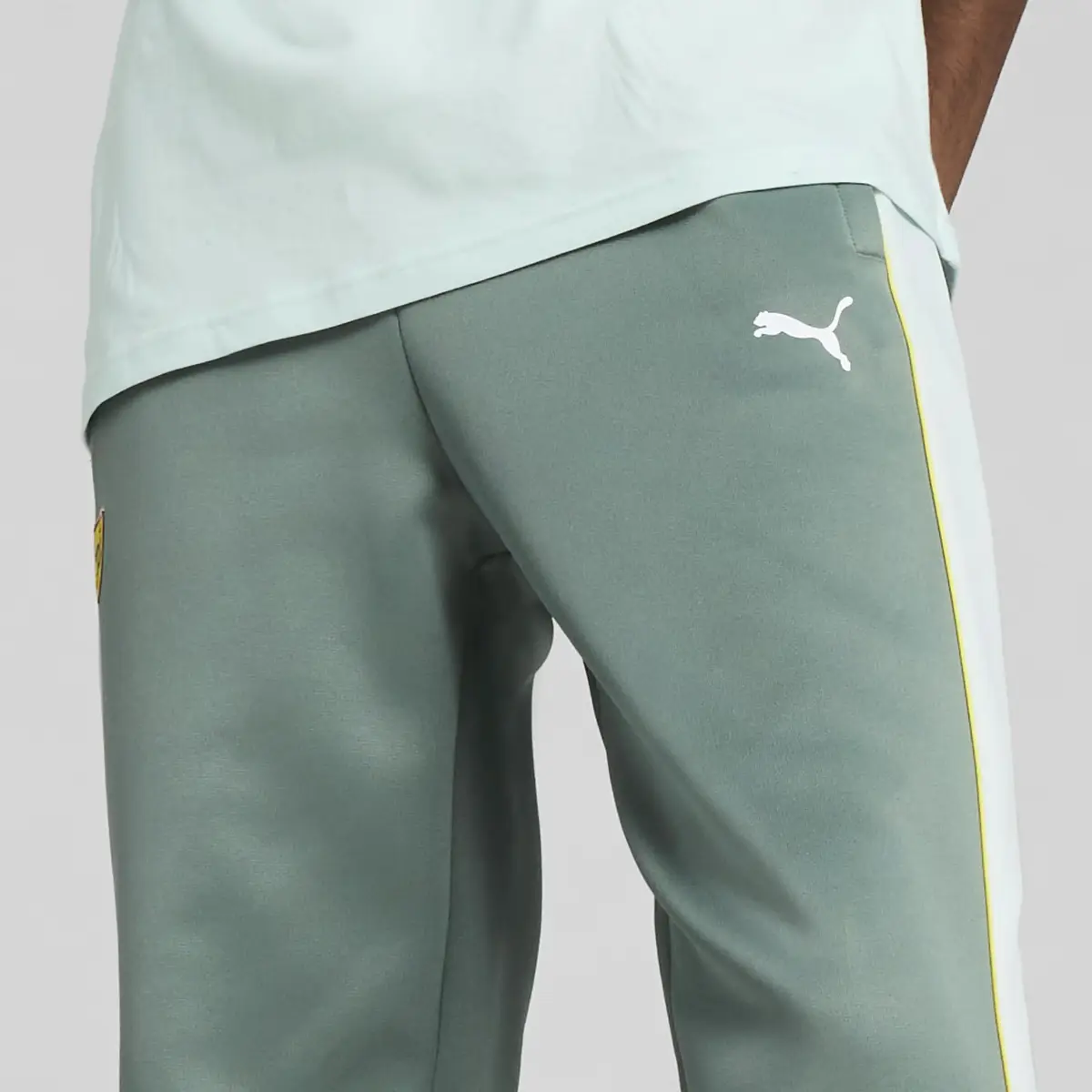 PUMA Ferrari Race MT7 Pants Yeşil Erkek Eşofman Altı