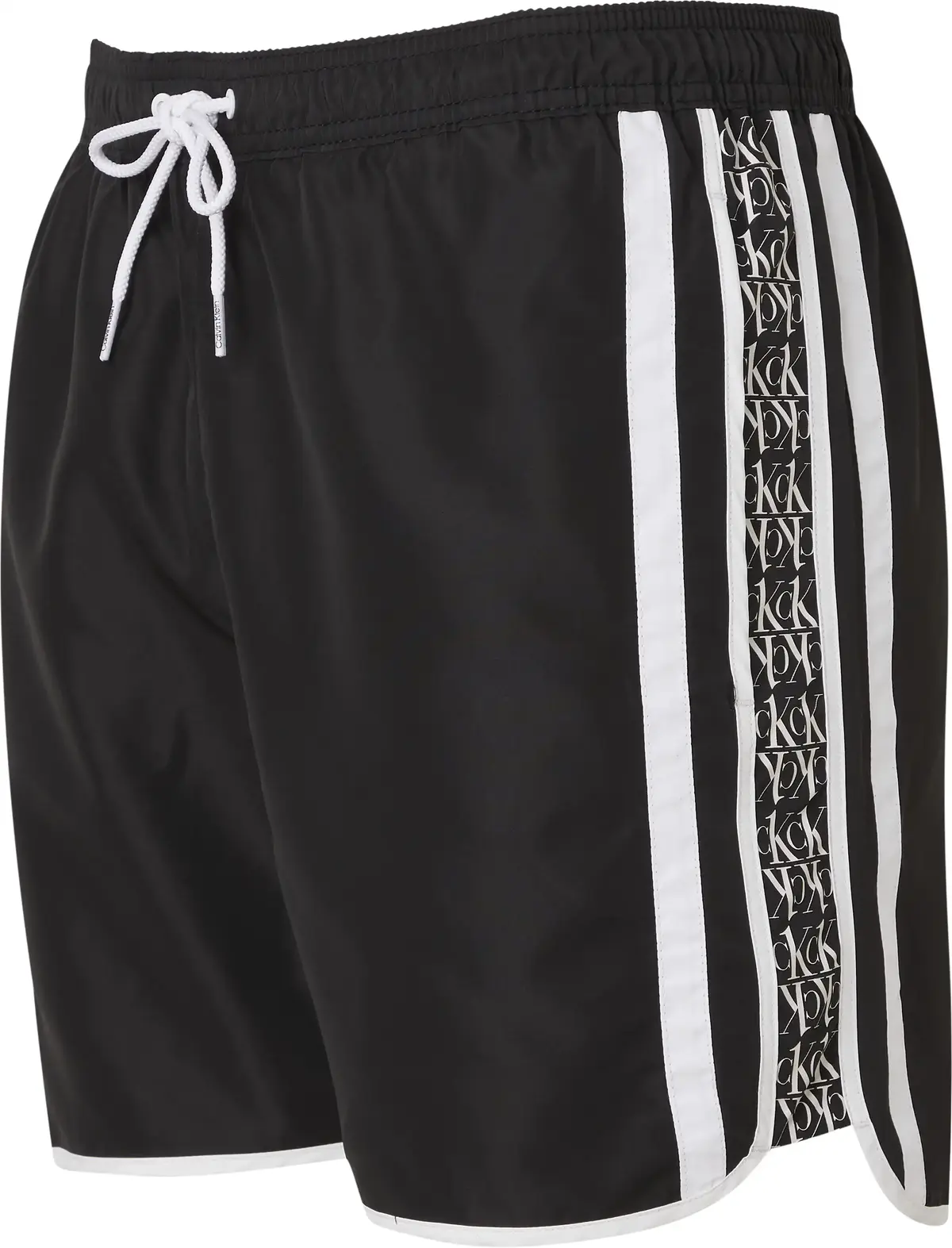 Calvin Klein MEDIUM RUNNER Erkek Siyah Deniz Şortu
