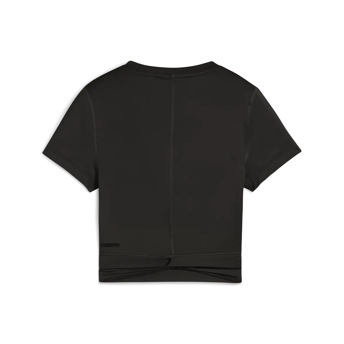 Puma W CLOUDSPUN SS TWIST TEE Siyah Kadın T-Shirt