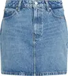 Tommy Hilfiger DNM MINI SKIRT HW AL, 1A8 Mavi Kadın Elbise-Etek