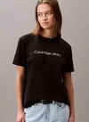 Calvin Klein A- INST. LOGO CLASSIC TEE SS Siyah Kadın Tişört Calvin Klein A- INST. LOGO CLASSIC TEE SS Siyah Kadın Tişört
