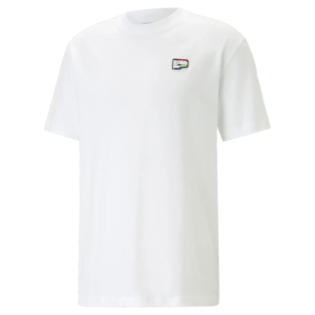 Puma DOWNTOWN PRIDE Tee Beyaz Unisex T-Shirt