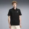 Puma ESS No. 1 Logo Pique Polo Siyah Erkek T-Shirt