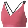 Puma Low Impact Elite Strappy Bra Pembe Kadın Orta Destekli Spor Sütyeni/Bra