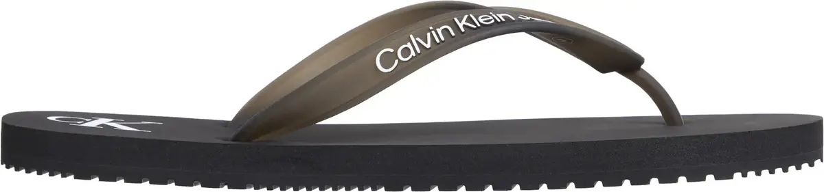 Calvin Klein BEACH SANDAL TRANSPA, 0GM Siyah Erkek Terlik