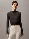 Calvin Klein WO - Seamless Jacke, UB1 Siyah Kadın Ceket