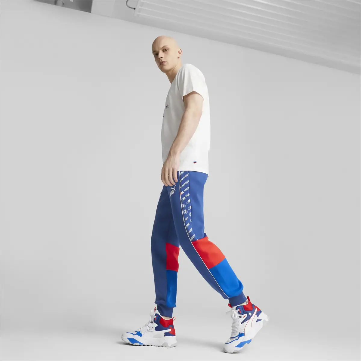 Puma BMW MMS Trinity Mid WTR Beyaz Erkek Günlük Spor Ayakkabı