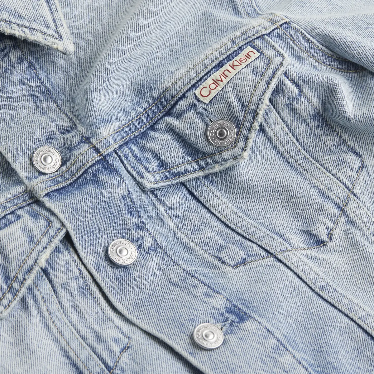 Calvin Klein Denim Kadın Ceket & Fermuarlı Üst