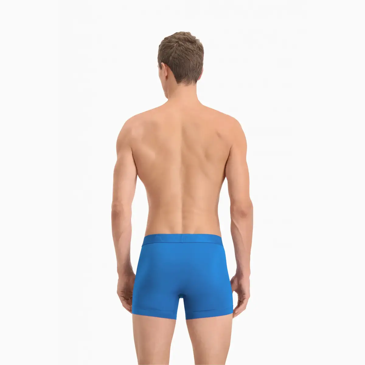 Puma PUMA SPORT MICROFIBER BOXER 2P blue comb Mavi Erkek 2'li Boxer