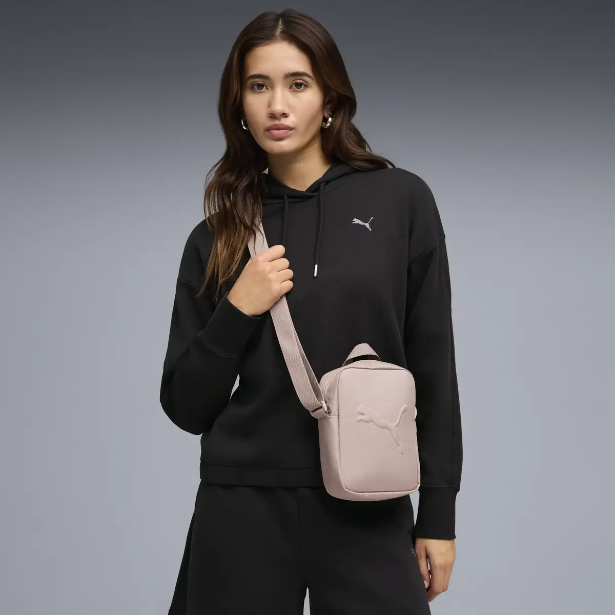 PUMA BUZZ Portable Pembe Kadın Çapraz Çanta