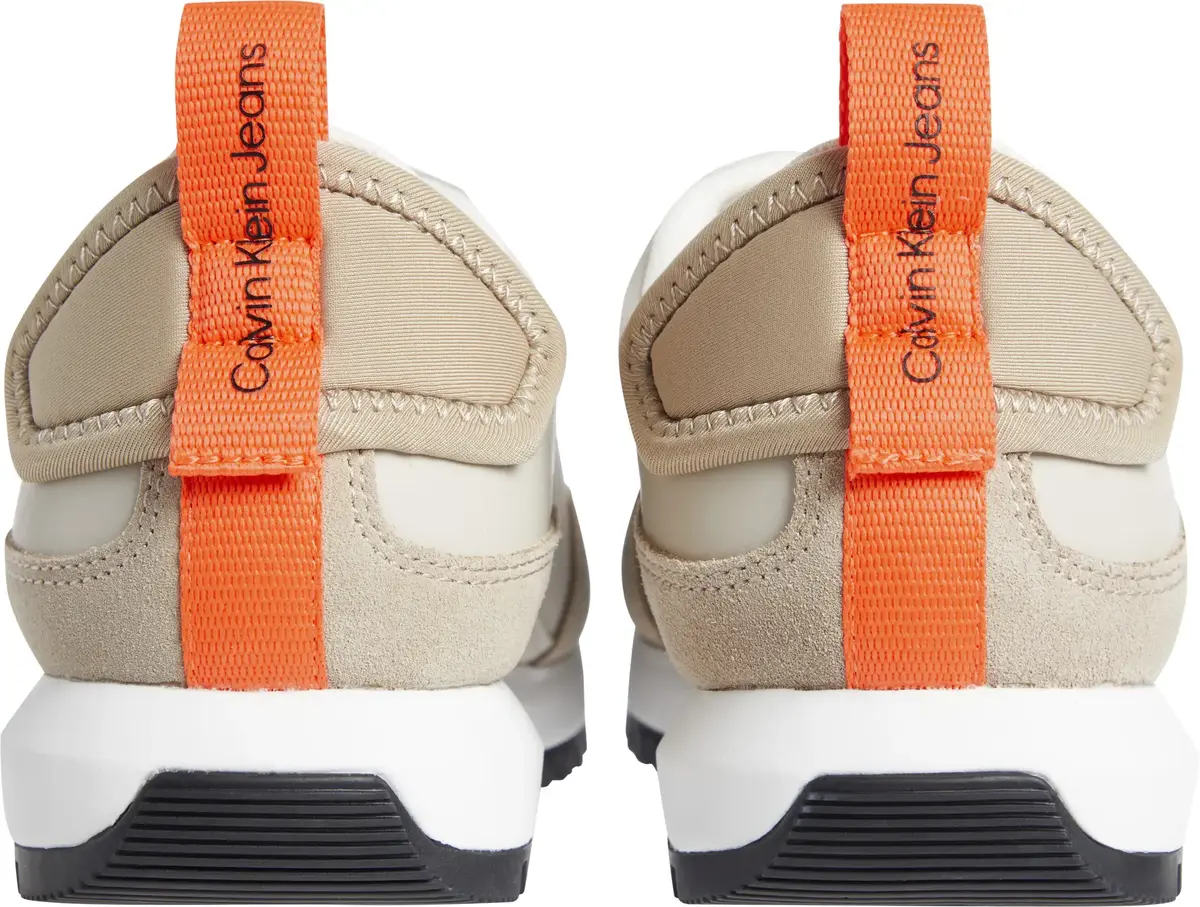 Calvin Klein TOOTHY RUN LACEUP LO Erkek Krem Günlük Spor Ayakkabı