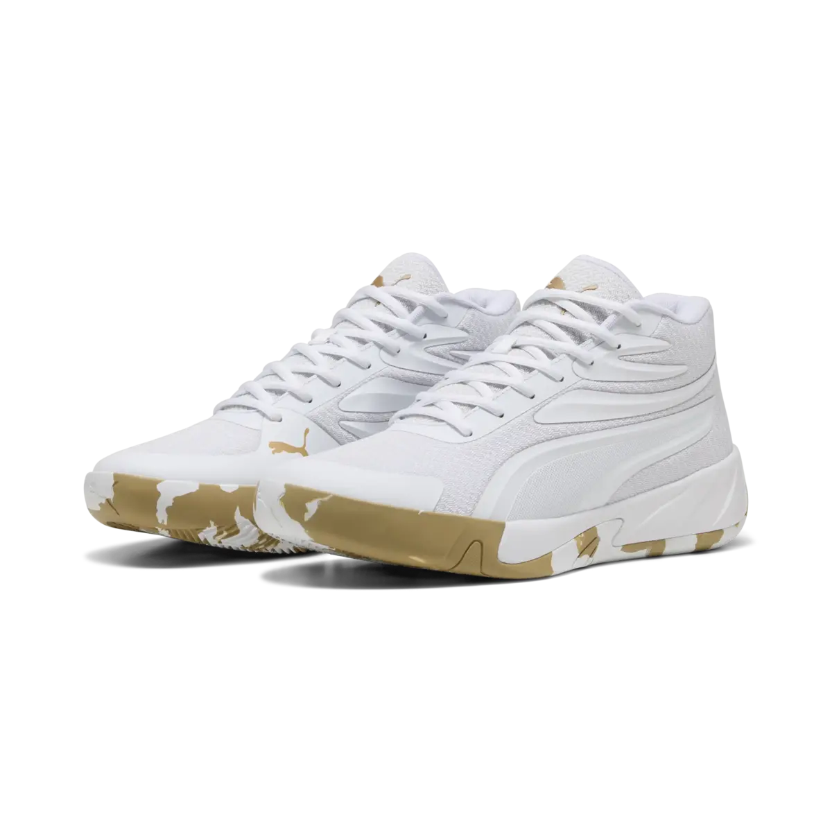 Puma Court Pro Marble Beyaz Erkek Spor Ayakkabı & Sneaker