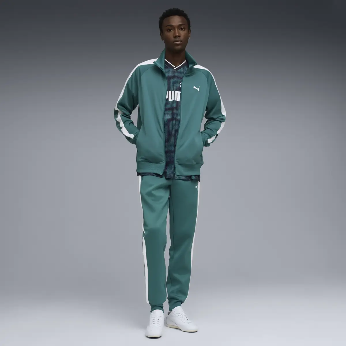 Puma T7 ALWAYS ON Track Pants Yeşil Erkek Eşofman Alt