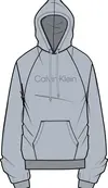 Calvin Klein PW - Hoodie Erkek Gri Hoodie