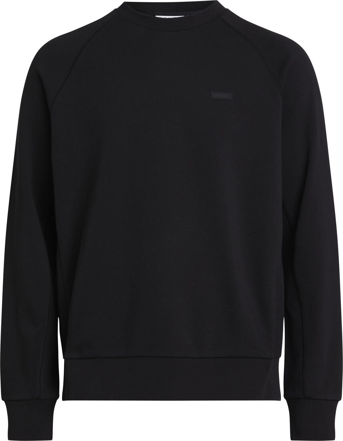 Calvin Klein SOFT COTTON MODAL SW Erkek Siyah Sweatshirt