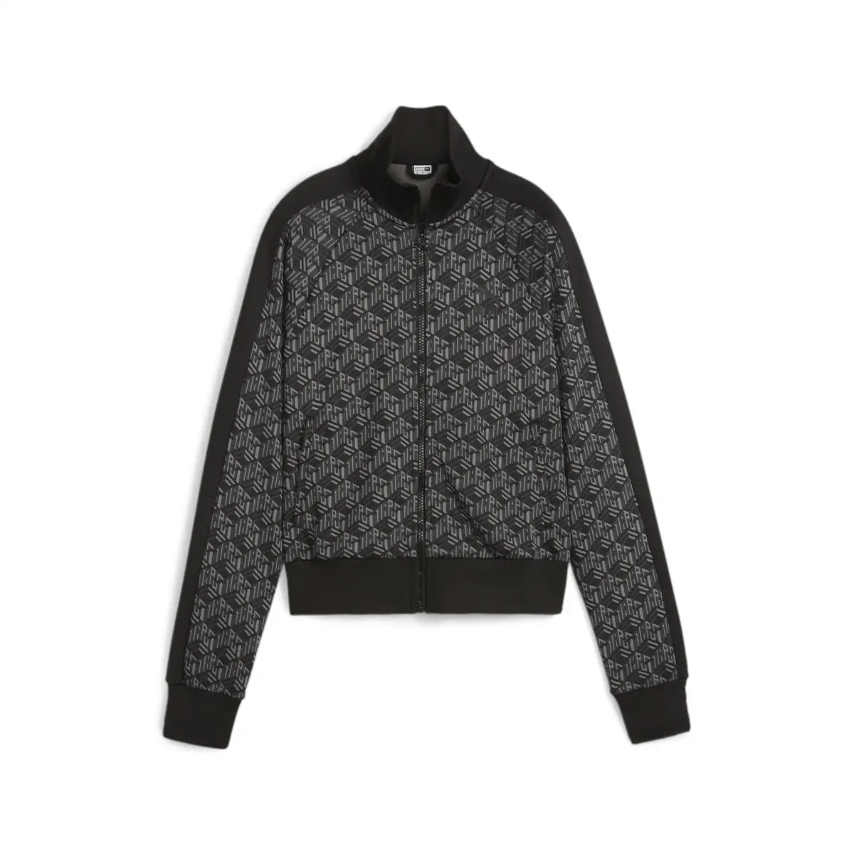 Puma T7 AOP Track Jacket Siyah Kadın Sweatshirt