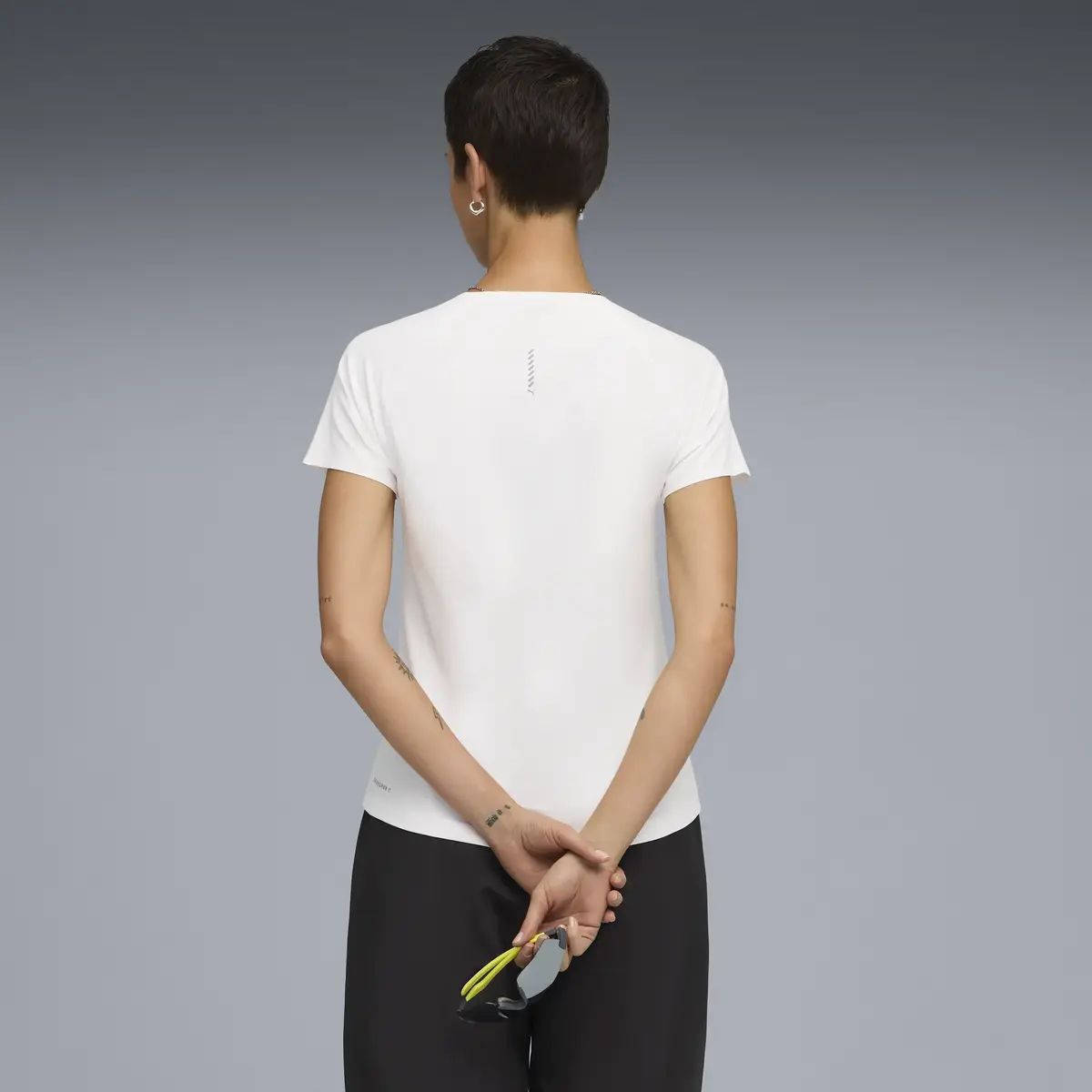 Puma EVERYDAY CLOUDSPUN SS TEE W Beyaz Kadın T-Shirt