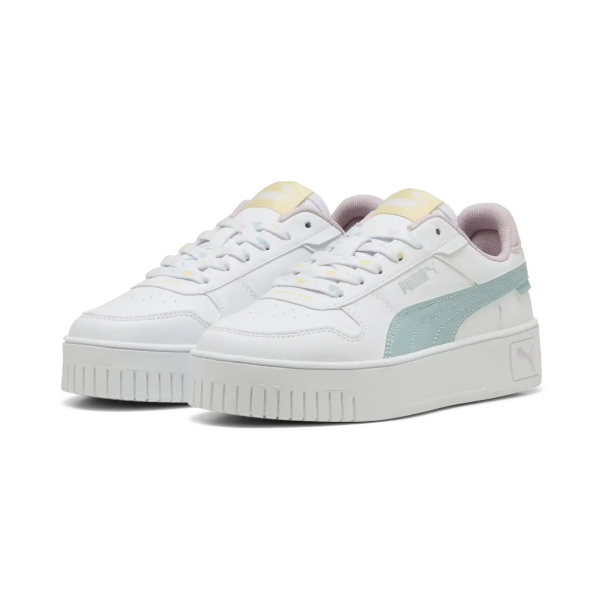 Puma Carina Street Lacey Jr Beyaz Kadın Spor Ayakkabı
