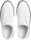 Calvin Klein BOLD VULC FLATF LOW, 01W Beyaz Kadın Spor Ayakkabı & Sneaker