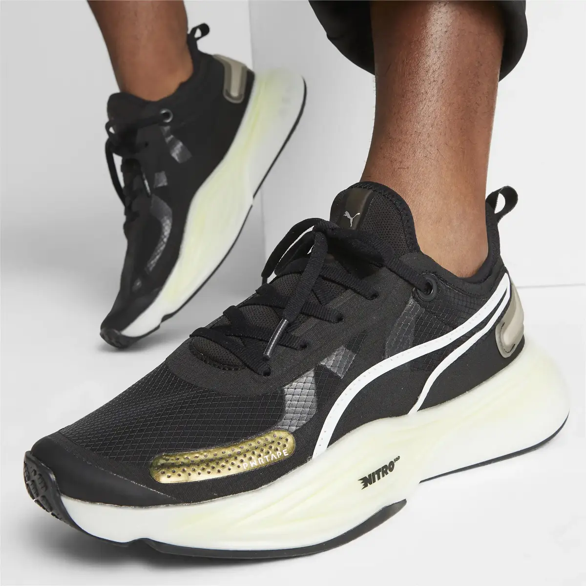 Puma PWR Nitro Squared Siyah Erkek Günlük Spor Ayakkabı