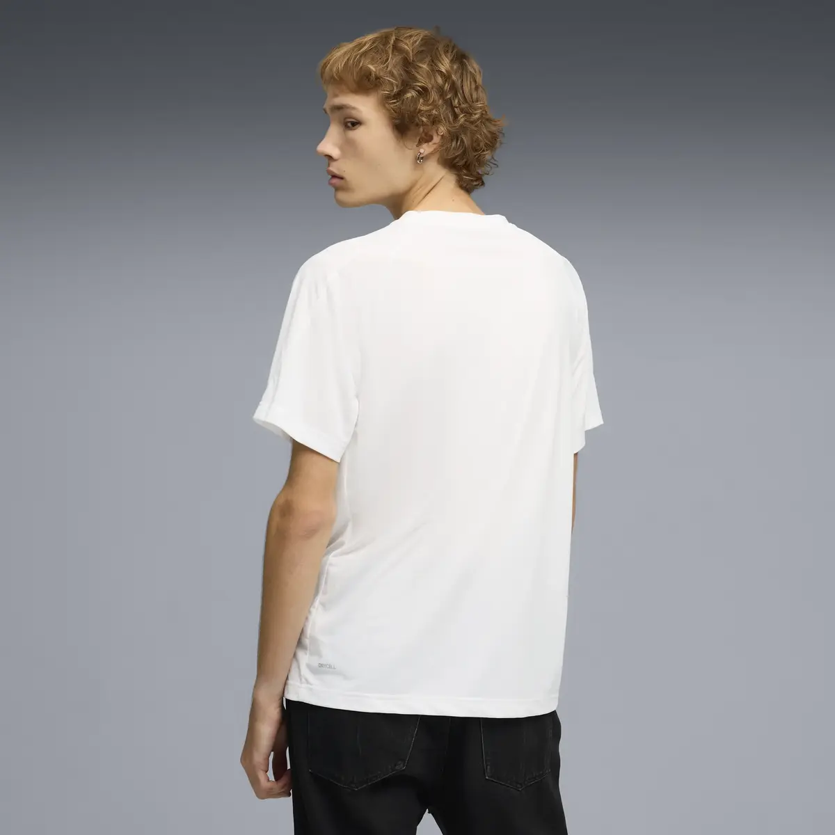 Puma EVOSTRIPE Tee Beyaz Erkek T-Shirt & Polo