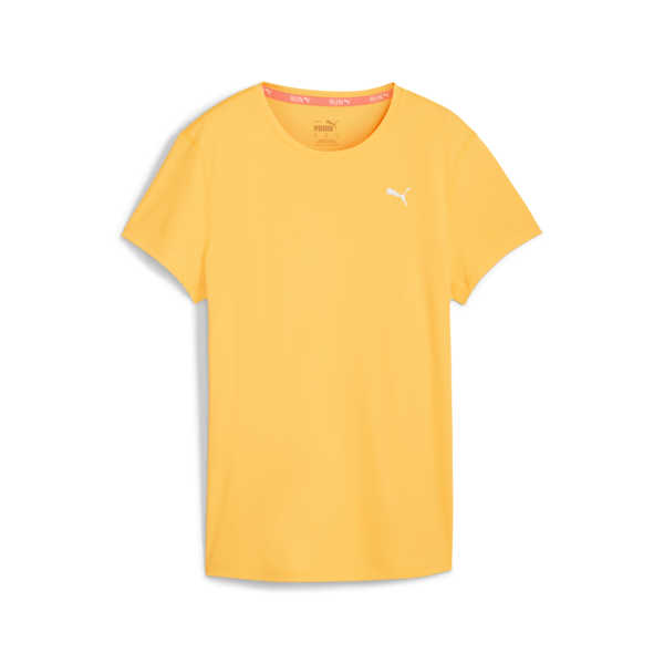 Puma RUN FAVORITES VELOCITY TEE W Sarı Kadın T-Shirt