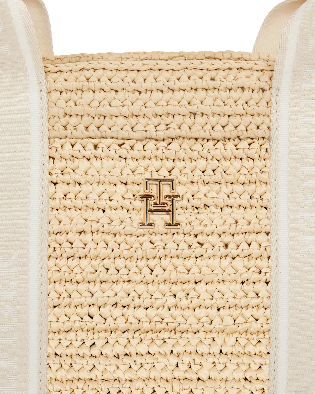 Tommy Hilfiger TH SPRING LOGO MINI, AA8 Krem Kadın Çanta & Cüzdan