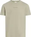 Calvin Klein RAISED EDITORIAL LOG, PAH Bej Erkek T-Shirt & Polo