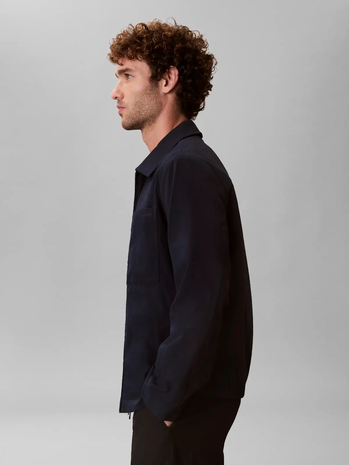 LS SEERSUCKER BLOUSO, CEF, S