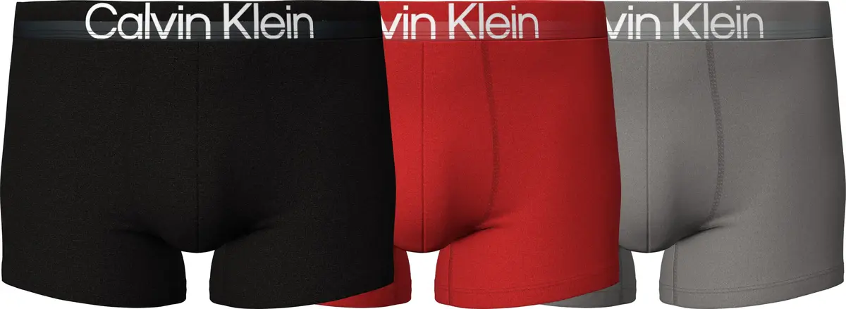 Calvin Klein TRUNK 3PK Erkek Siyah Boxer Set