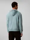 Calvin Klein LS EU 350TERRY CK Yeşil Erkek Kapüşonlu Sweatshirt