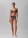 Calvin Klein TRIANGLE Üçgen Logolu Kadın Bikini Üstü