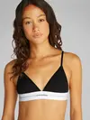 Calvin Klein UNLINED TRIANGLE Siyah Kadın Üçgen Bralet
