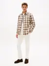Tommy Hilfiger PADDED RLX OVERSHIRT, 0M7 Kahverengi Erkek Gömlek