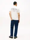 Tommy Hilfiger HILFIGER HERALD BACK, Z00 Krem Erkek T-Shirt & Polo