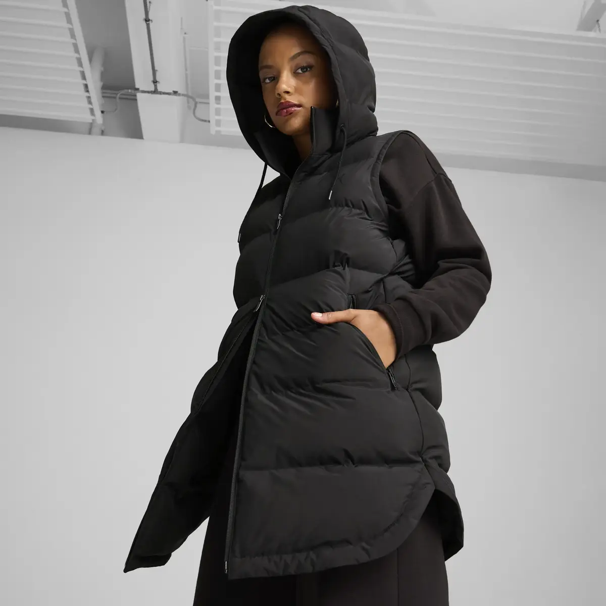 Puma Mono Vest Siyah Kadın Ceket
